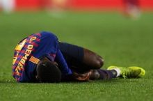 “Barselona” Dembelening jarohati haqida yangilangan xabar tarqatdi