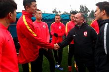 Самвел Бабаян "Чангчун Ятай" билан илк машғулотларни ўтказди