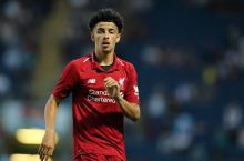 "Liverpul"ning 18 yoshli futbolchisi bugun faoliyatidagi birinchi golini urdi