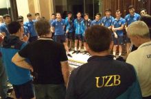 Рўзиқул Бердиев ва Вадим Абрамов Ўзбекистон Олимпия терма жамоаси билан учрашди