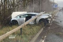 "Манчестер Юнайтед" футболчиси 200 минг евро турадиган Lamborghini'да автофалокатга учради