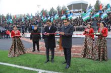 Namangan shahrida yangi suniy qoplamali maydonning tantanali ochilish marosimi o'tkazildi