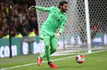 Alisson ertaga "Liverpul"ga yordam bera olmasligi mumkin