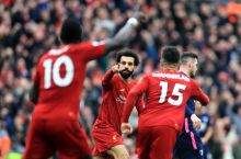 Salah "Liverpul"da ketma-ket 3 mavsumda 20tadan ortiq gol urgan Ouendan keyingi ilk o'yinchi