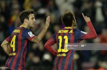Fabregas: "Neymar Ronaldino darajasida o'ynay oladi"