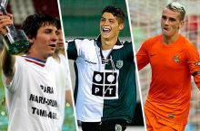 Futbol yulduzlari debyut vaqtlarida qanday ko'rinishgan?