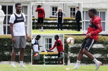 MYUning ikki futbolchisi birga mashg'ulot o'tkazayotganda CHeshirdagi kollej maydonidan haydaldi