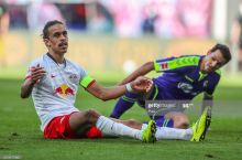 Bundesliga. "Leypcig" - "Frayburg" 1:1