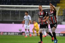 Bundesliga. "Ayntraxt" - "Frayburg" 3:3