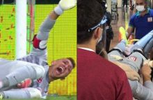 Muslera o'yin paytida jiddiy jarohat oldi. U shoshilinch tarzda shifoxonaga etkazildi