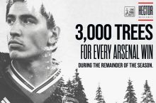 Ajoyib! Belerin "Arsenal"ning har bir g'alabasidan so'ng 3000 dona daraxt ekish uchun pul to'laydi