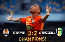 Ukraina premer-ligasi. "SHaxtyor" - "Aleksandriya" 3:2