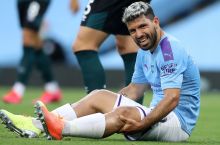 Serxio Aguero jarohat oldi
