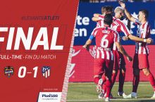 LaLiga. "Levante" - "Atletiko Madrid" 0:1