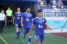 To'pga sakrayotgan Ibrohim Halil, ikkita o'yinda bir xil tarkibda maydonga tushgan "Bunyodkor"ning kechagi o'yinidan fotolavhalar