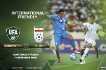 O'zbekiston MTJ Toshkentda Eron bilan o'rtoqlik o'yini o'tkazadi
