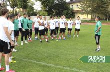 Ravshan Haydarov boshchiligidagi "Surxon" jamoasining kechagi mashg'ulotidan fotolavhalar