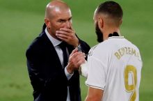 Zidan: "Benzemaning "Atletiko"ga qarshi o'yinda maydonga tushishiga umid qilaman"