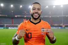 Depay terma jamoa safida Evropada eng ko'p gol urgan futbolchiga aylandi