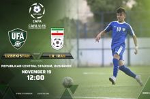 CAFA U-15 Championship 2021. Bugun O'zbekiston Eron bilan o'ynaydi