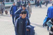 "Navbahor" finaldan 2 kun oldin Buxoroga etib bordi