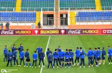 O'zbekiston Coca Cola Kubogi. "Navbahor" klubi "Buxoro" stadionida mashg'ulot o'tkazdi