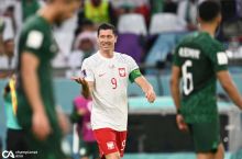 Levandovski Polsha – Saudiya Arabistoni uchrashuvining eng yaxshi futbolchisi deb topildi