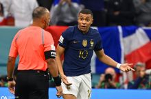 Mbappe Keynning penaltidan noaniq zarbasini o'ta xursand kayfiyatda nishonladi
