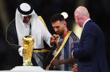 Messi nimada kubokni qo'lga kiritdi? Bu qanday yopinchiq?