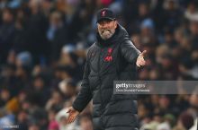 Klopp "Siti" bilan o'yinda VAR tizimi bo'lmaganidan mamnun emas