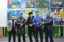 CHortoq tumanida mini futbol bo'yicha havaskorlar ligasi musobaqasi g'oliblari taqdirlandi