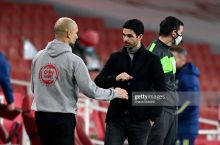 Arteta kubokda Gvardiola jamoasiga to'qnash kelishi haqida: “Bir-birimizni yaxshi bilamiz”