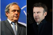 Makron Platini Franciya FF rahbari bo'lishini istaydi