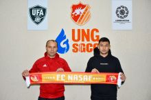 Rasman: SHuhrat Muhammadiev "Nasaf" azosiga aylandi