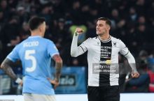 A Seriya. "Udineze" 3ta gol urib, "Lacio"ni 2:1 hisobida mag'lub etdi