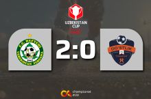 O'zbekiston kubogi. "Neftchi" – "Do'stlik" 2:0. Highlights 