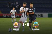 Superliga. "Qizilqum" - "Bunyodkor" 1:0