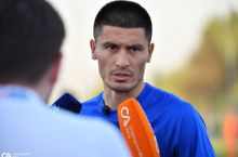 Одил Ҳамробеков: "Ҳозирги мураббийимиз Тимур Кападзе. Унинг қўл остида CAFA турнирига тайёргарлик кўряпмиз"