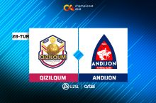 Суперлига. "Қизилқум" – "Андижон" (матнли трансляция)