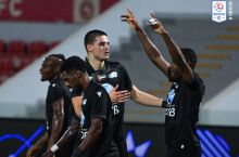 БАА. "Бани Яс" "починни очди", "Дибба" пешқадамлардан биридан очко тортиб олди