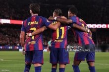 Ла Лига. Рафиньянинг дубли "Барселона"га "Осасуна" устидан ғалабани тақдим этди