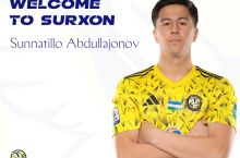 Сунатилло Абдуллажонов - "Сурхон" футболчиси