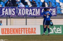 "Хоразм" Виктор Мозес тўп тепадиган клуб устидан ғалаба қозонди