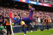 Ла Лига. "Барселона" ўз уйида "Вильярреал"ни йирик ҳисобда мағлуб этди, Ямалдан хет-трик