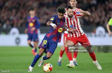 Испания кубоги. "Барселона" "Атлетико"ни йирик ҳисобда ютган ўйинда мадридликлар финалга йўл олди