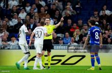 "Лаънати шармандалик!" — "Реал" вингери Мастантуоно ҳакамга айтган сўзлари учун 2 та ўйинга четлатилди