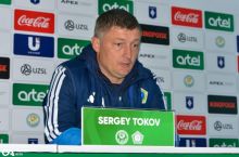 Сергей Токов: "Йигитларимиз уч очко учун борларини беришди"