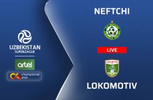 Суперлига. "Нефтчи" – "Локомотив" 0:0 (матнли трансляция)